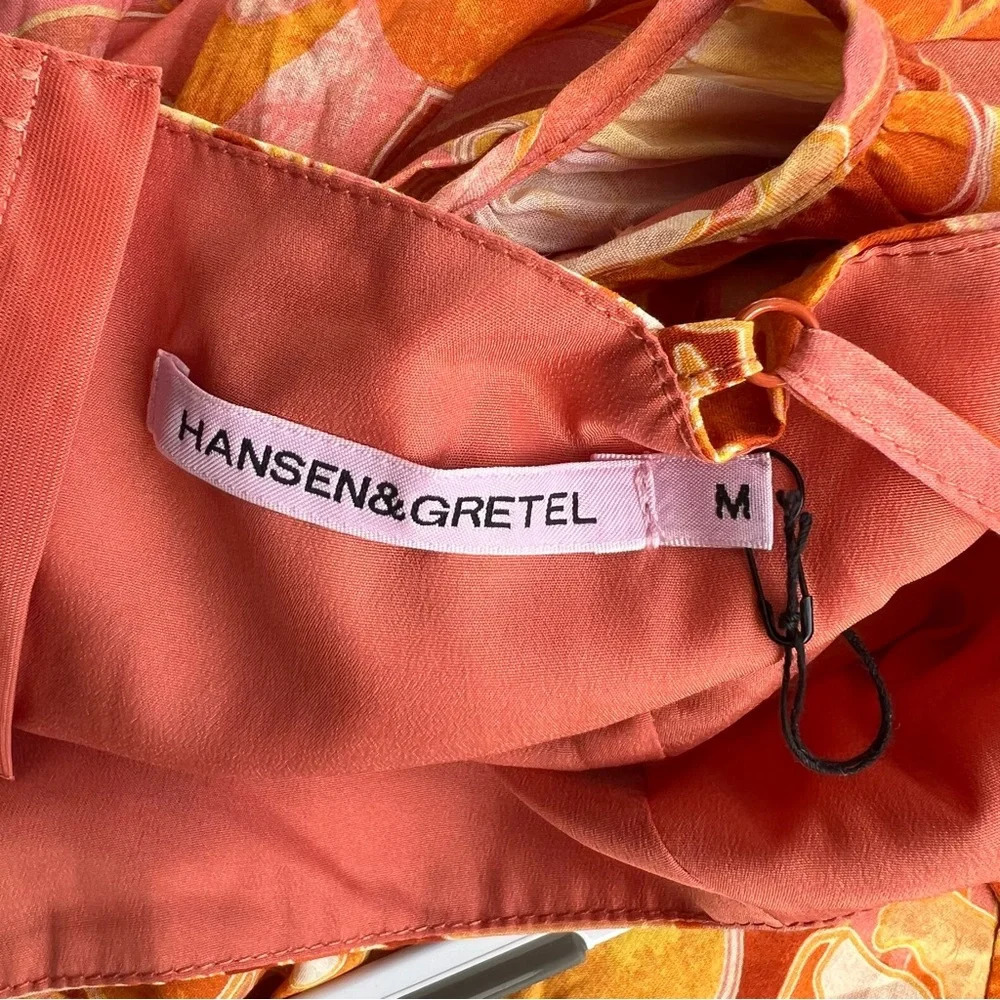 NWT Hansen & Gretel Iman Maxi Dress in Sunset Swirl - Picture 7 of 10